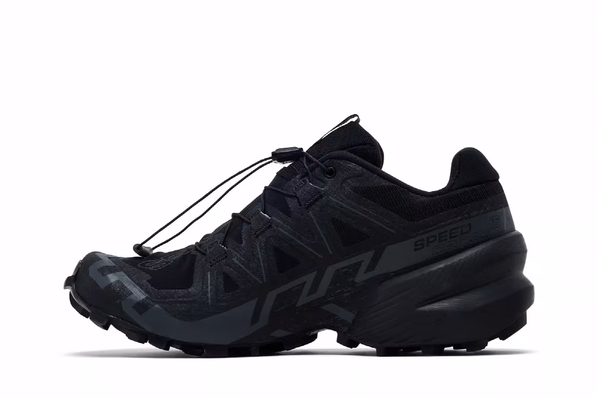 Salomon Women's Speedcross 6 Black Phantom, view 4
