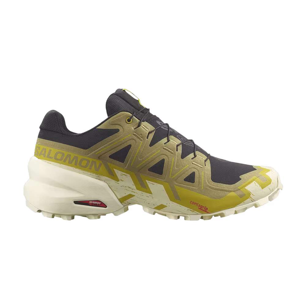 Salomon Speedcross 6 Black Transparent Yellow