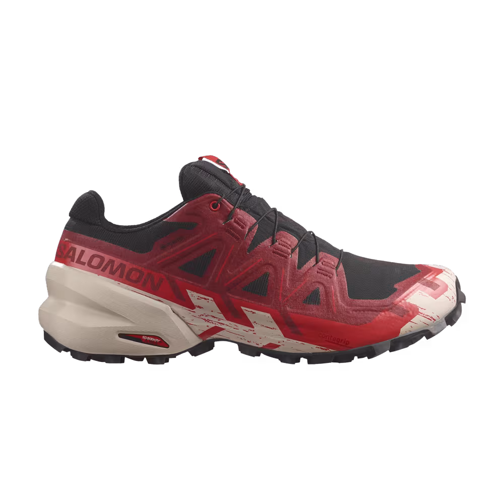 Salomon Speedcross 6 GORE-TEX Black Poppy Red