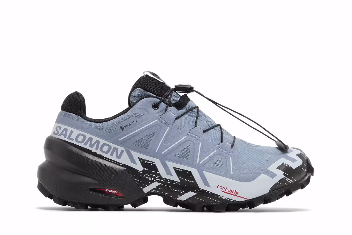 Salomon Women's Speedcross 6 GORE-TEX Flint Stone Heather, view 2