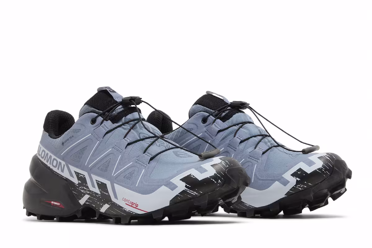 Salomon Women's Speedcross 6 GORE-TEX Flint Stone Heather, view 9