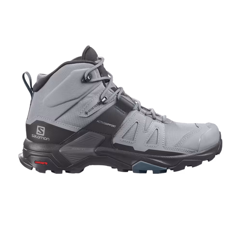 Salomon Women's X Ultra 4 Mid GORE-TEX Quarry Black