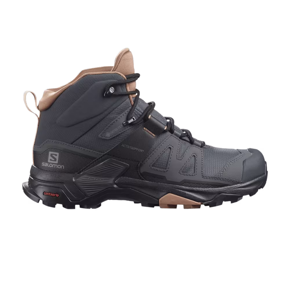 Salomon Women's X Ultra 4 Mid GORE-TEX Ebony Mocha Mousse
