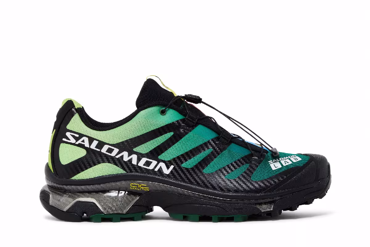 Salomon XT-4 OG Eden Bright Lime Green, view 2