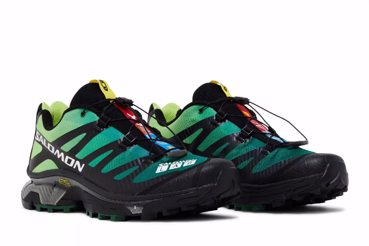 Salomon XT-4 OG Eden Bright Lime Green, view 9