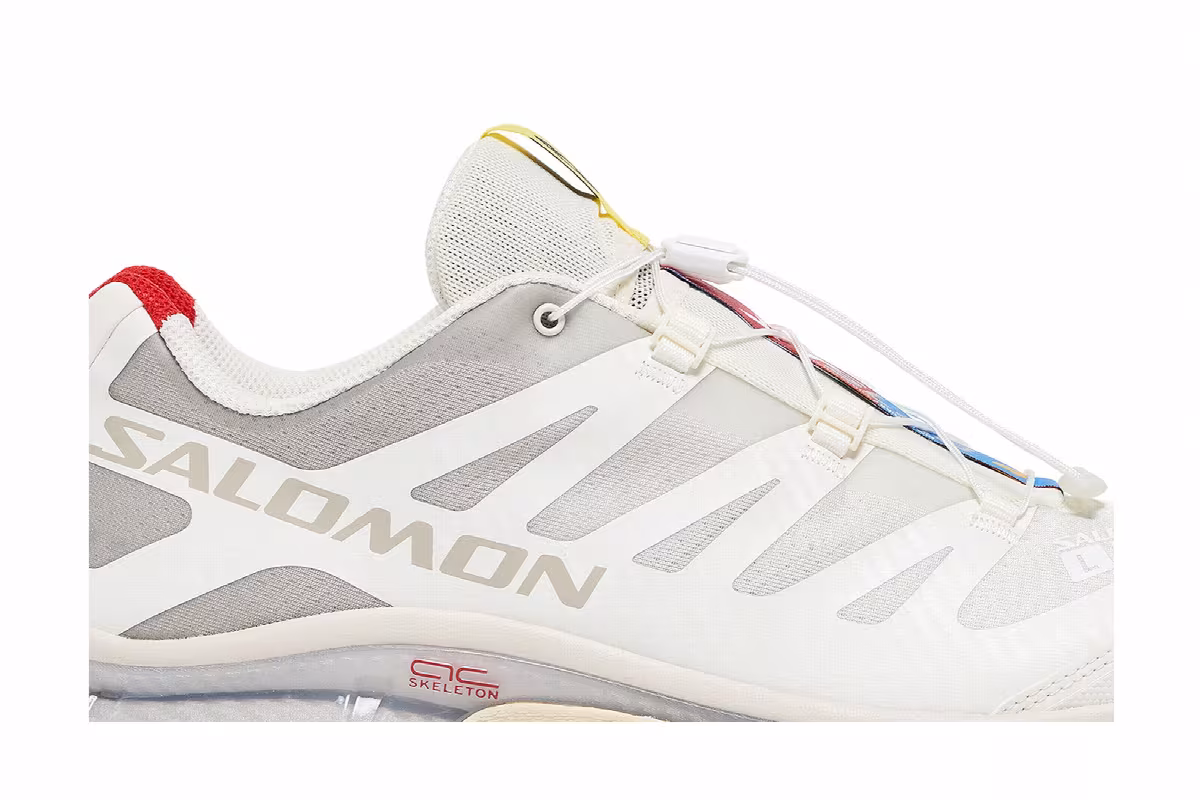 Salomon XT-4 OG Vanilla Ice Fiery Red, view 3