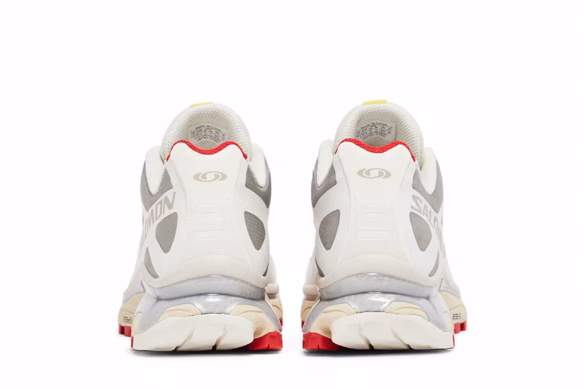 Salomon XT-4 OG Vanilla Ice Fiery Red, view 7
