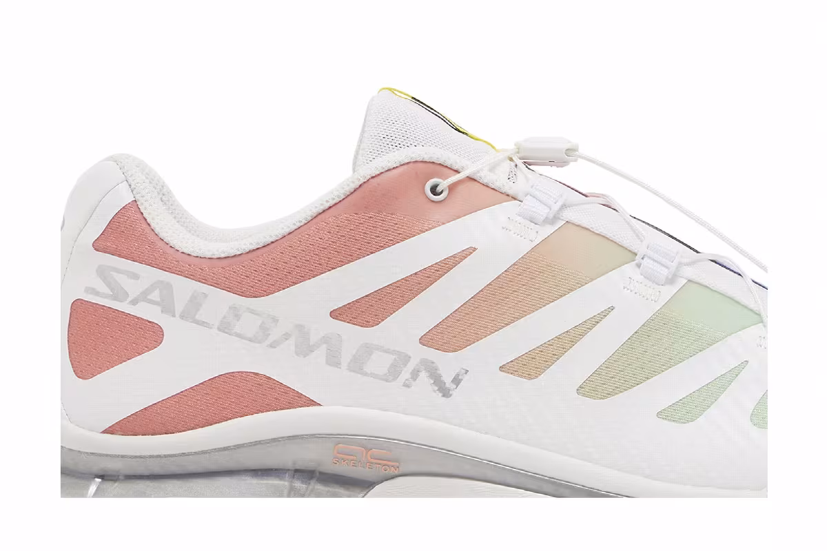 Salomon XT-4 OG Green Ash Coral, view 3