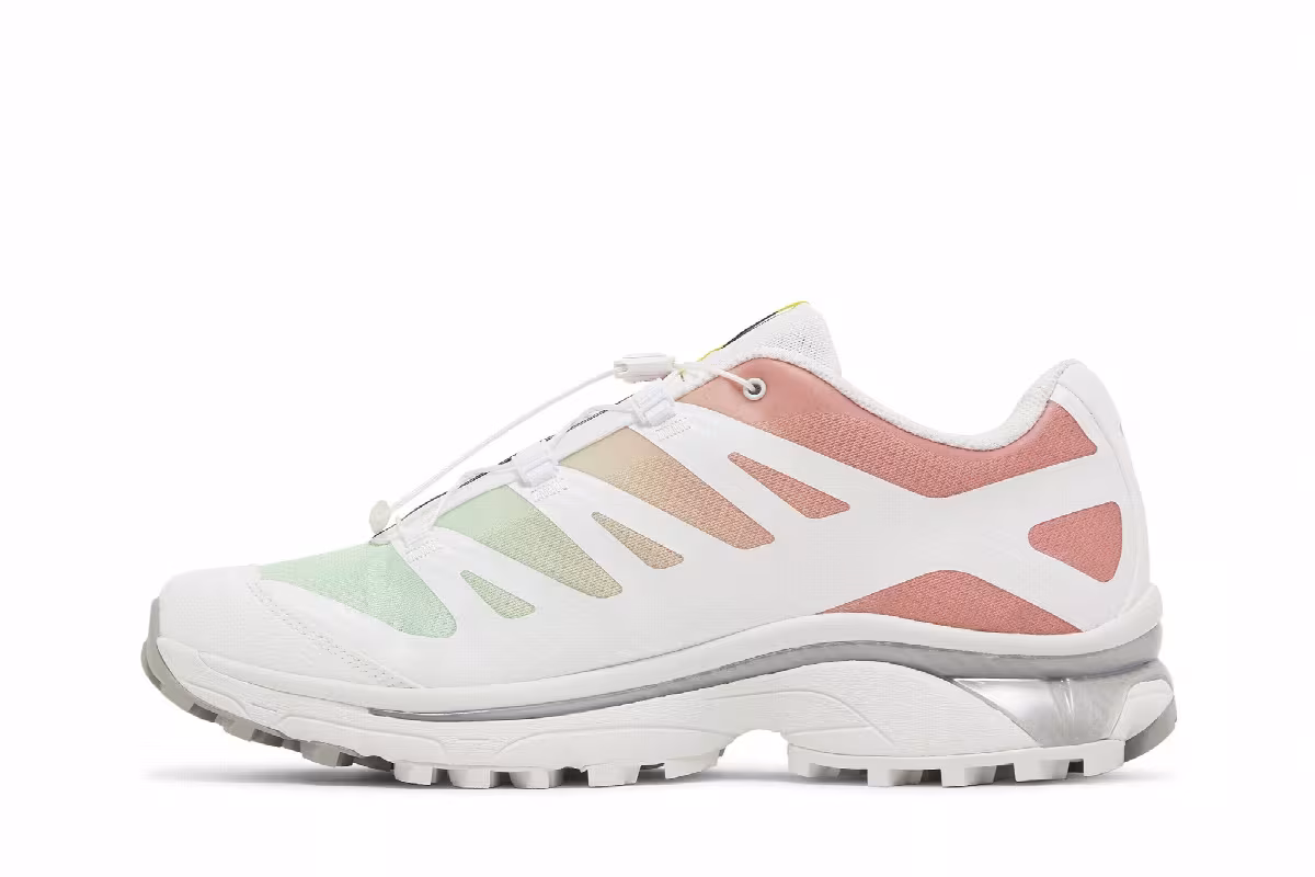 Salomon XT-4 OG Green Ash Coral, view 4