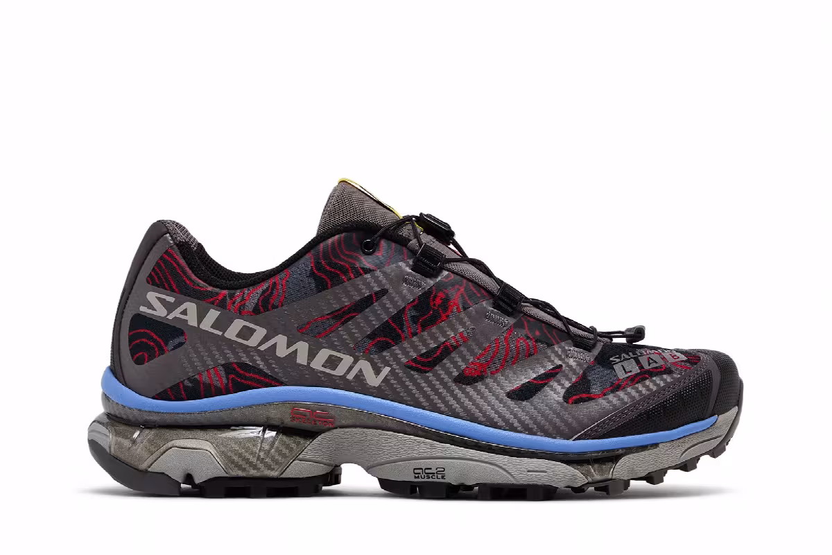 Salomon XT-4 OG Topography - Black Plum Kitten, view 2