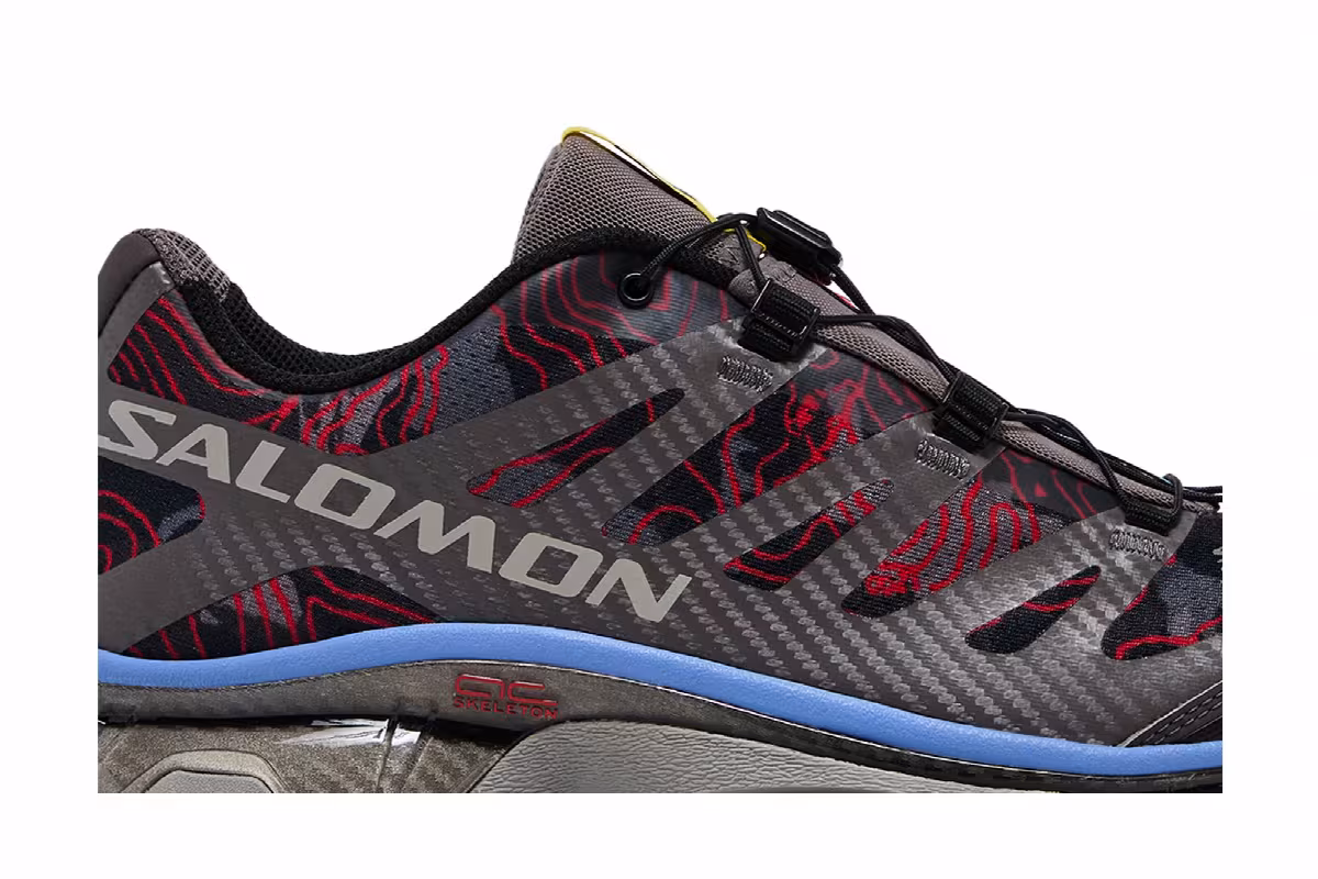 Salomon XT-4 OG Topography - Black Plum Kitten, view 3
