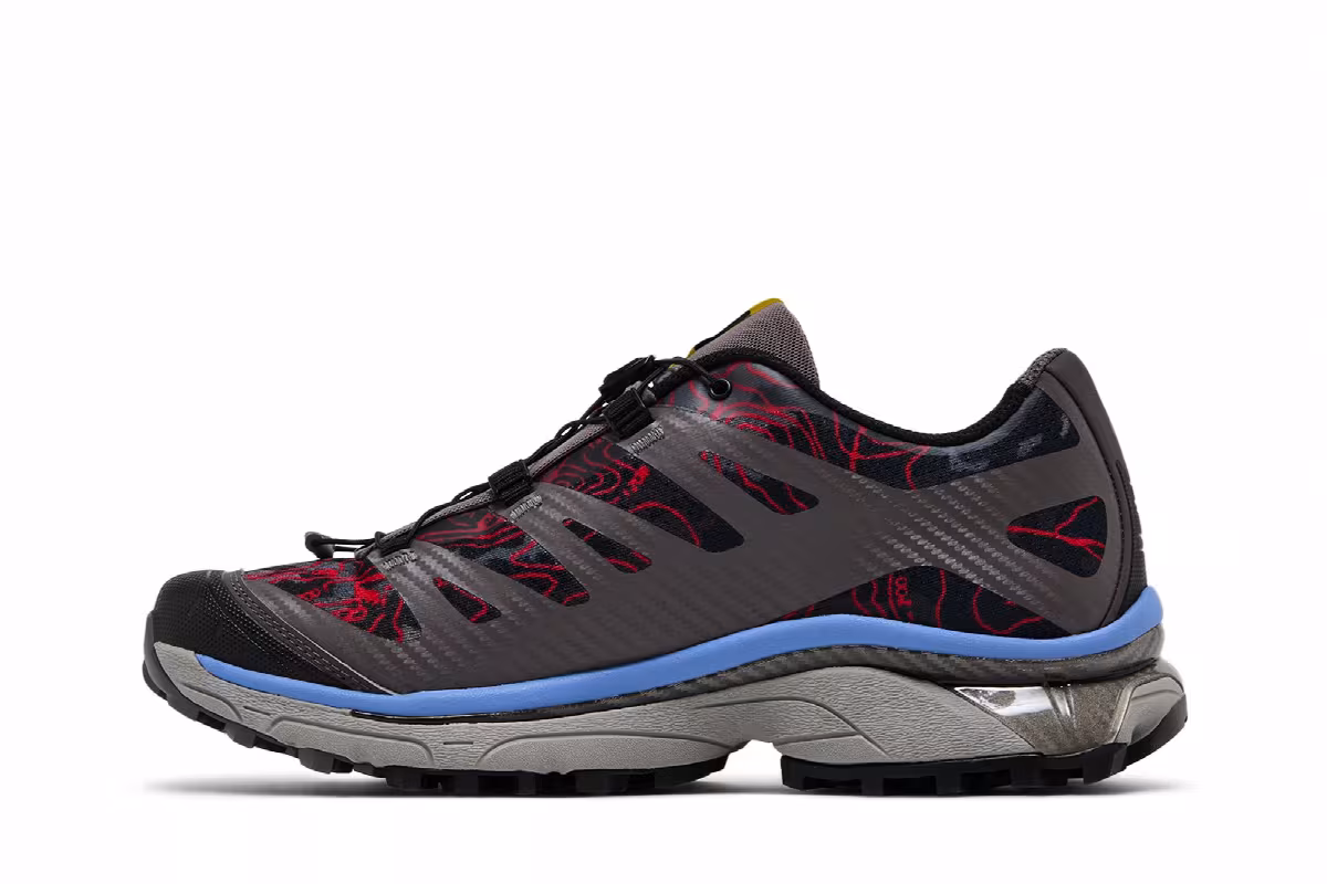 Salomon XT-4 OG Topography - Black Plum Kitten, view 4
