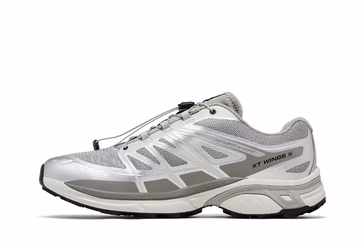 Salomon XT-Wings 2 Lunar Rock Grey Flannel, view 4
