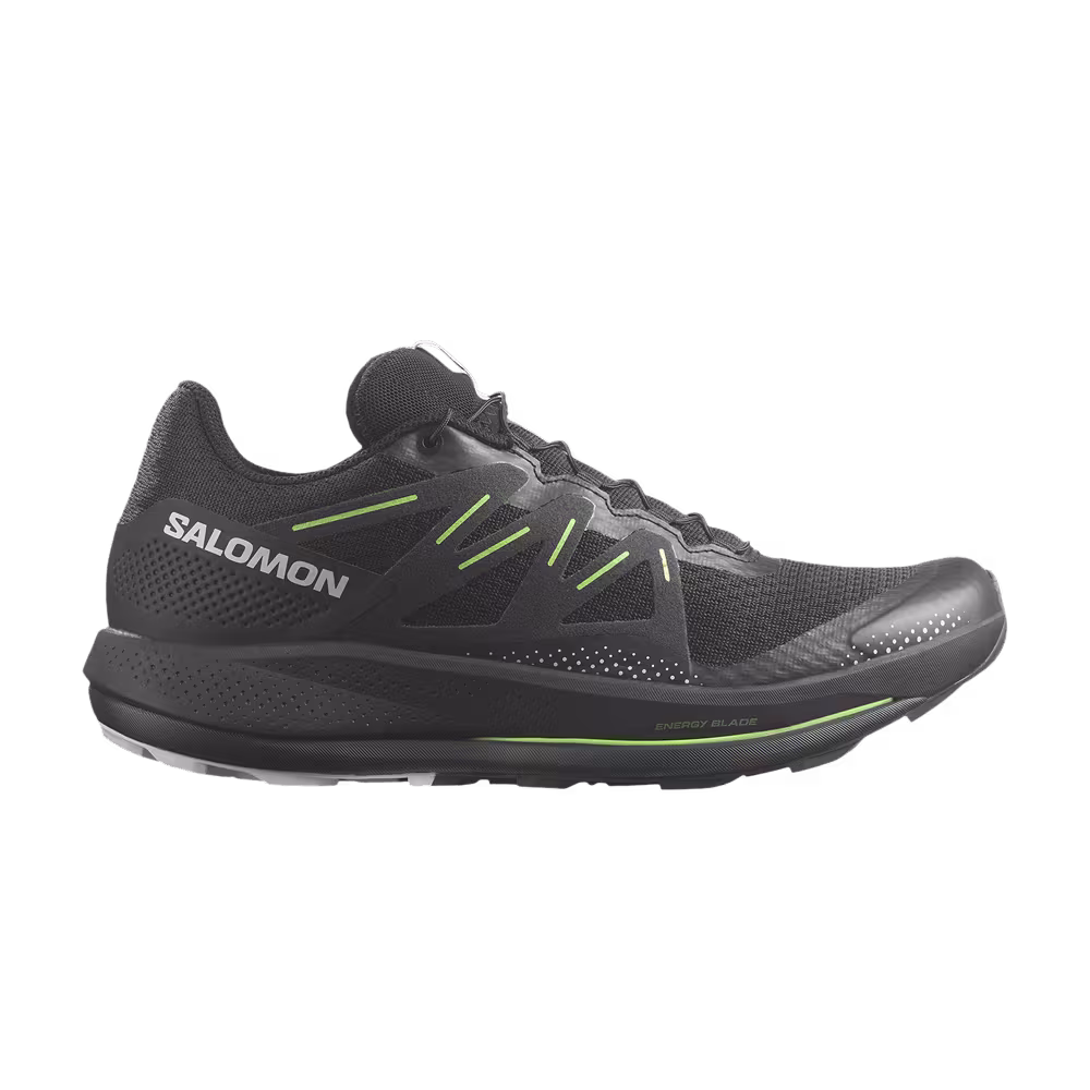Salomon Pulsar Trail Black Green Gecko