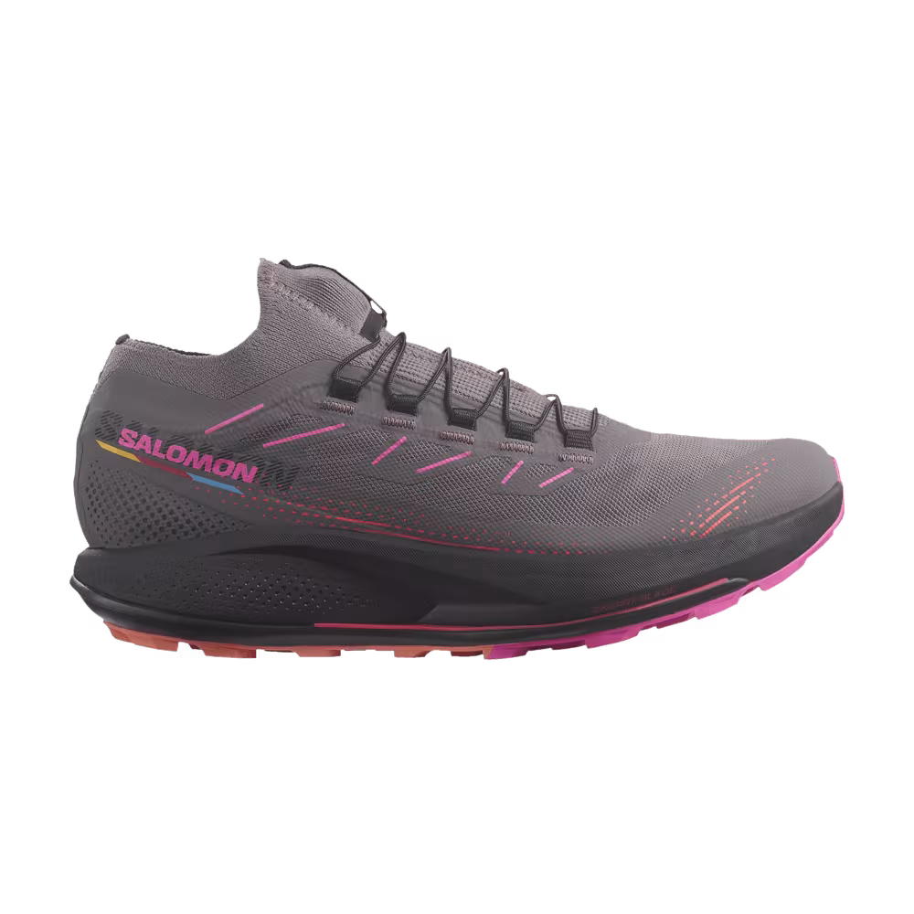 Salomon Women's Pulsar Trail Pro 2 Plum Kitten Pink Glow