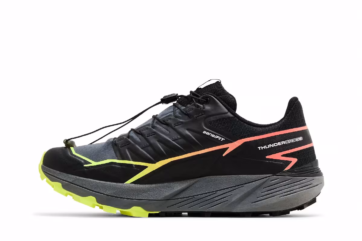 Salomon Thundercross Black Fiery Coral, view 4