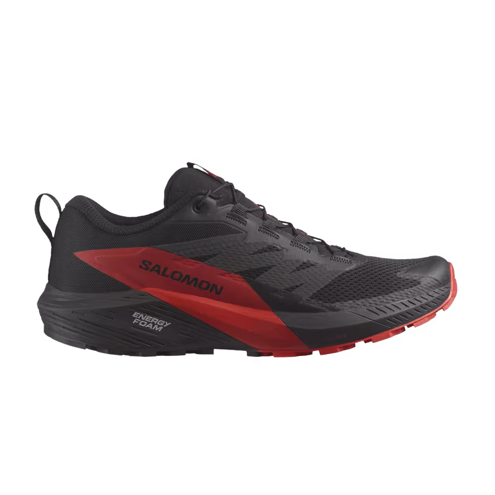 Salomon Sense Ride 5 Black Fiery Red