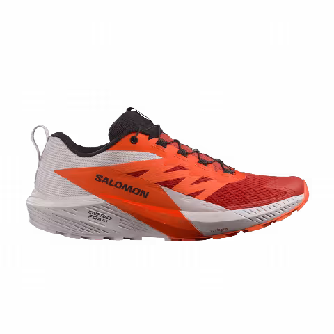 Salomon Sense Ride 5 'Lunar Rock Fiery Red'
