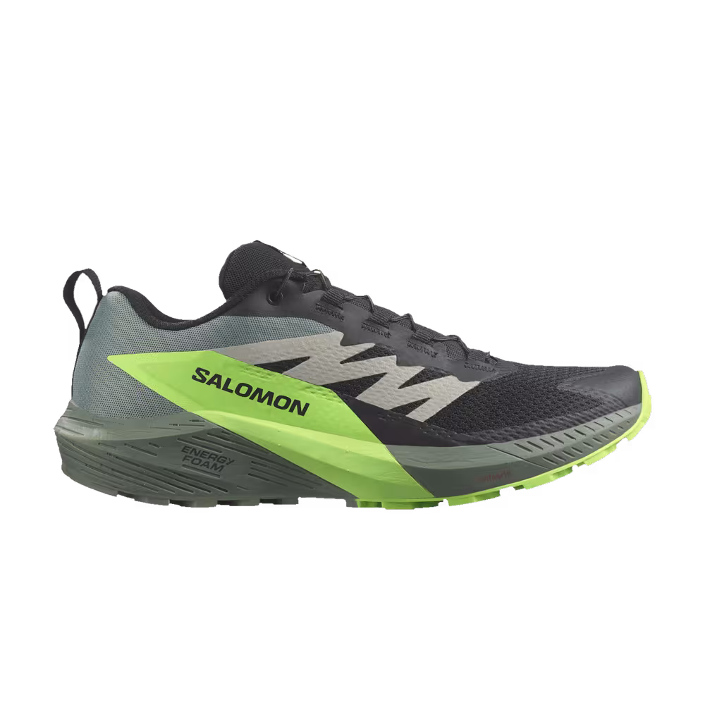 Salomon Sense Ride 5 Black Green Gecko
