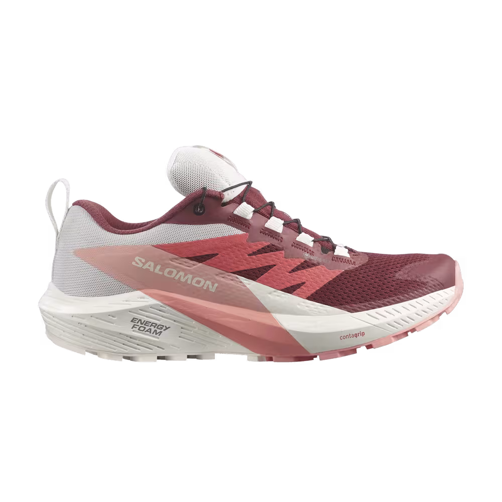 Salomon Women's Sense Ride 5 GORE-TEX Syrah Peach Amber