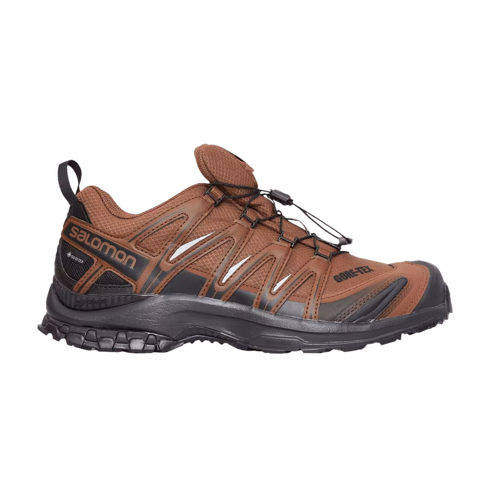 and wander x Salomon XA Pro 3D GORE-TEX Dark Earth Black