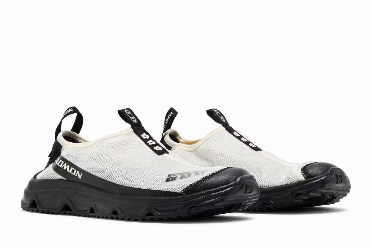 Sandy Liang x Salomon RX Moc 3.0 Cream Black, view 9