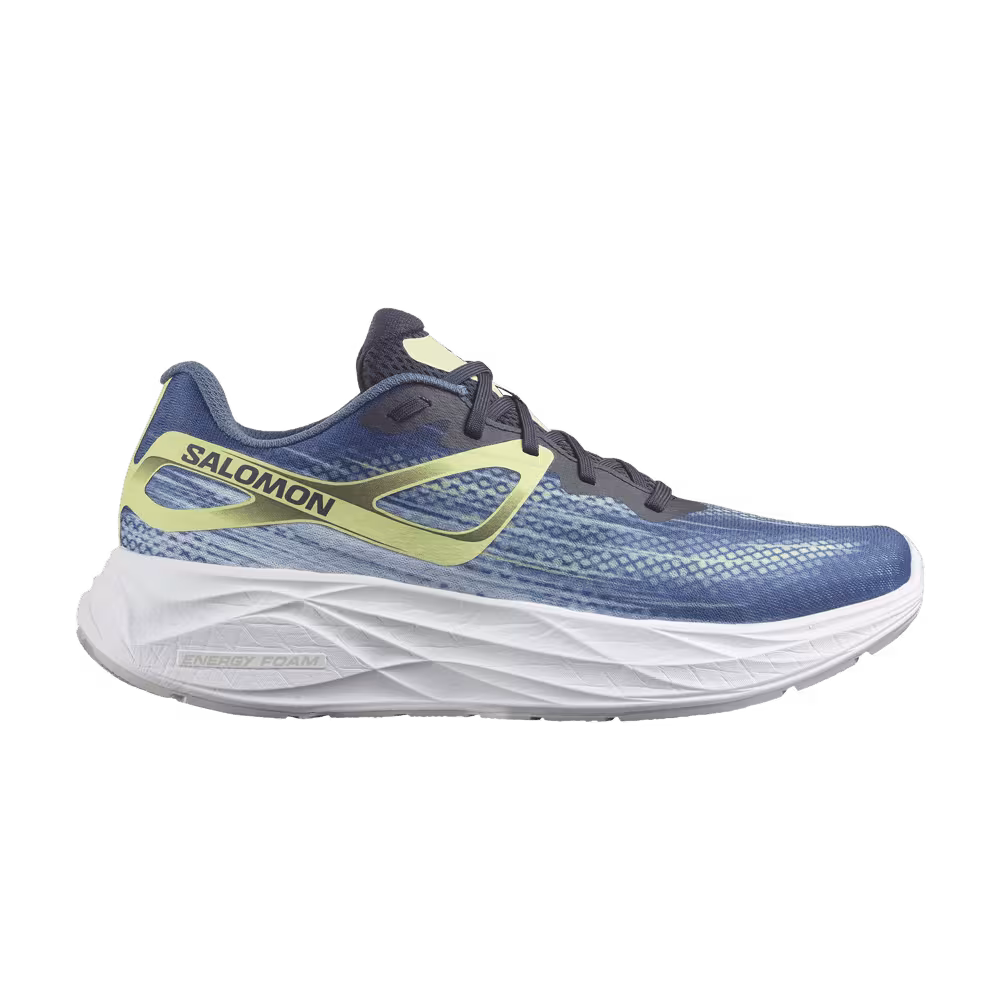 Salomon Aero Glide Blue Ashes Sunny Lime