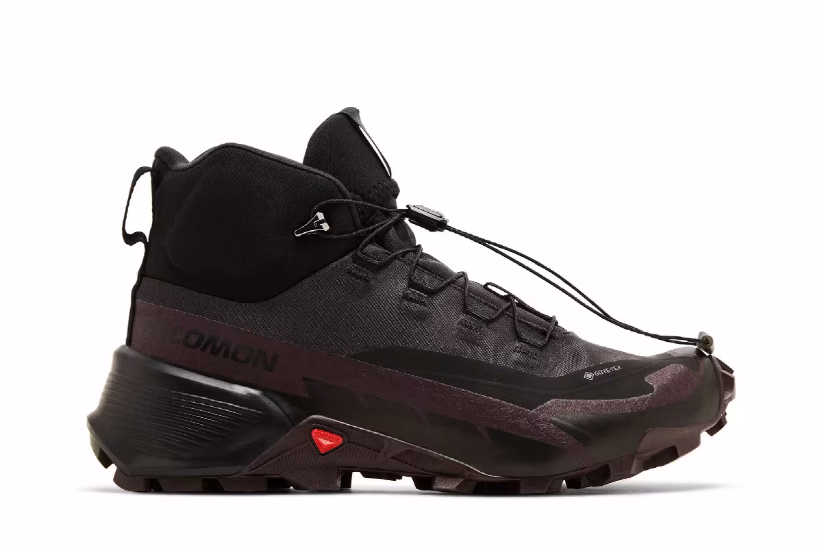 Salomon Women's Cross Hike 2 Mid GORE-TEX Black Chocolate Plum, view 2