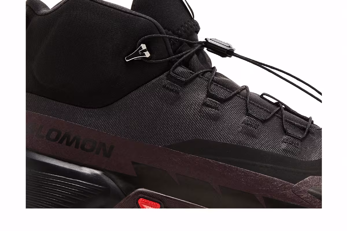 Salomon Women's Cross Hike 2 Mid GORE-TEX Black Chocolate Plum, view 3