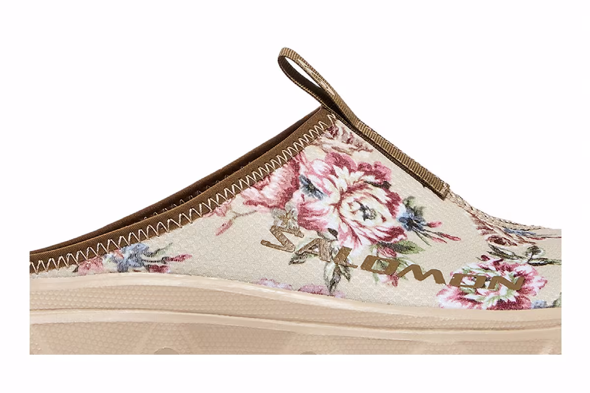 BEAMS x Salomon RX Slide 3.0 Flowers, view 3