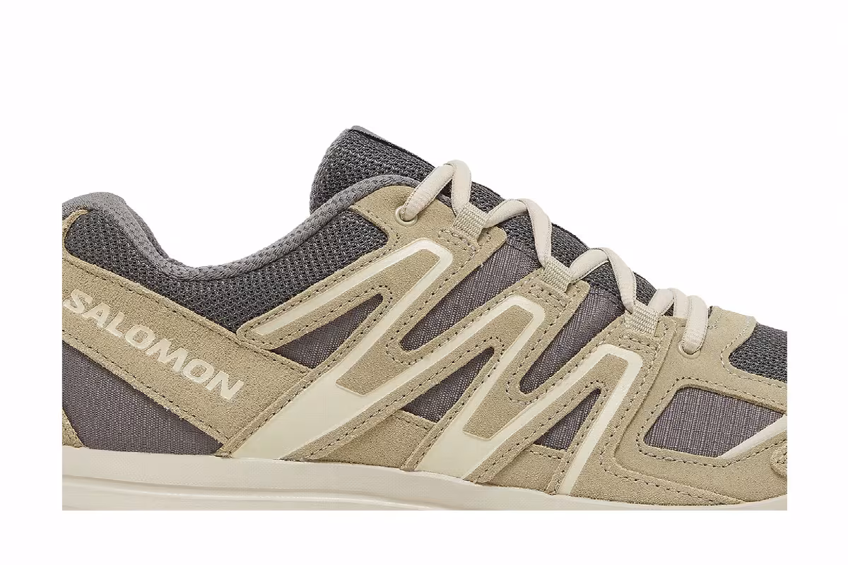 Salomon X-Mission 4 Suede Pewter Moss Grey, view 3