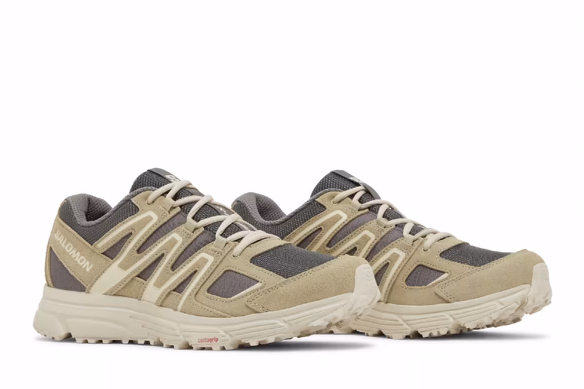 Salomon X-Mission 4 Suede Pewter Moss Grey, view 9