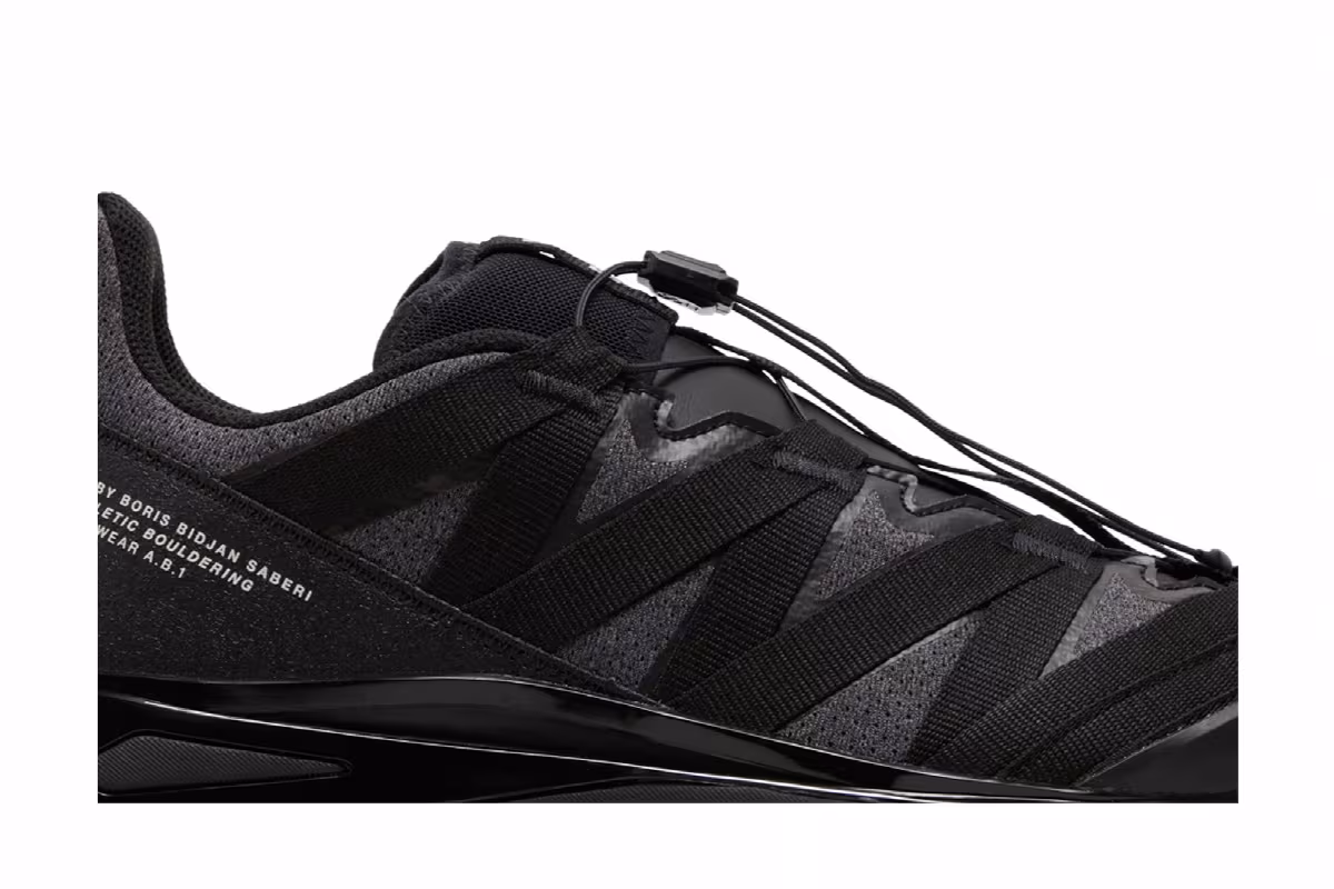 11 By Boris Bidjan Saberi x Salomon 11S Footwear A.B.1 Black, view 3