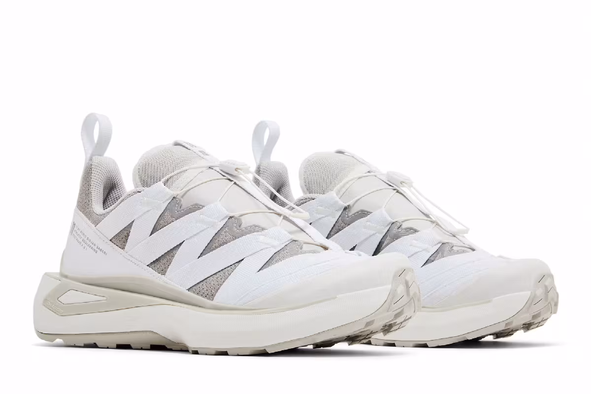 11 By Boris Bidjan Saberi x Salomon 11S Footwear A.B.1 White, view 9