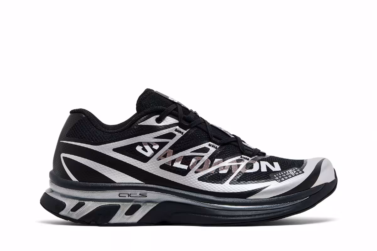 MM6 Maison Margiela x Salomon XT-6 Black Silver Phantom, view 2