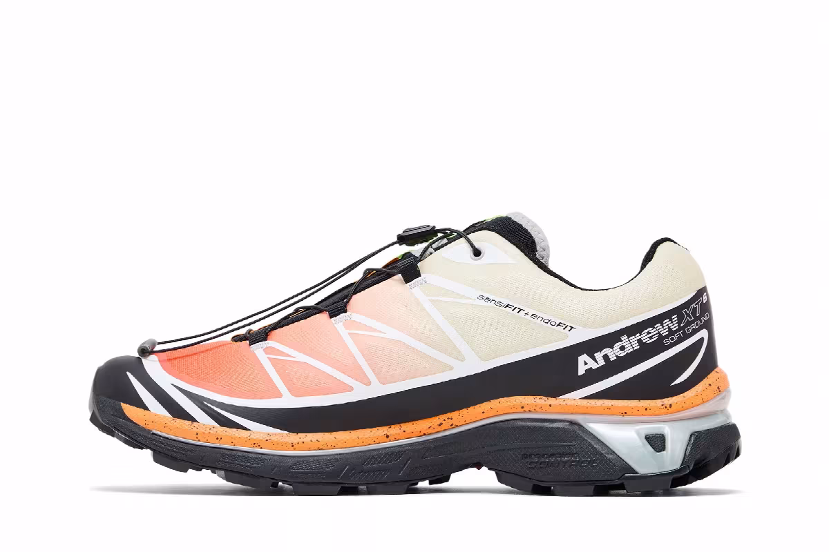 Andrew x Salomon XT-6 Shocking Orange, view 4