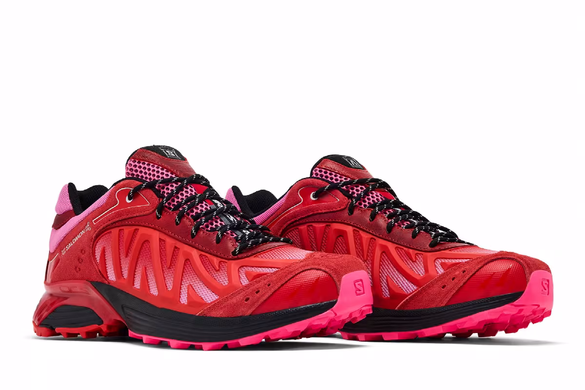 Aries x Salomon XT-Whisper Fiery Red Fuschia, view 9
