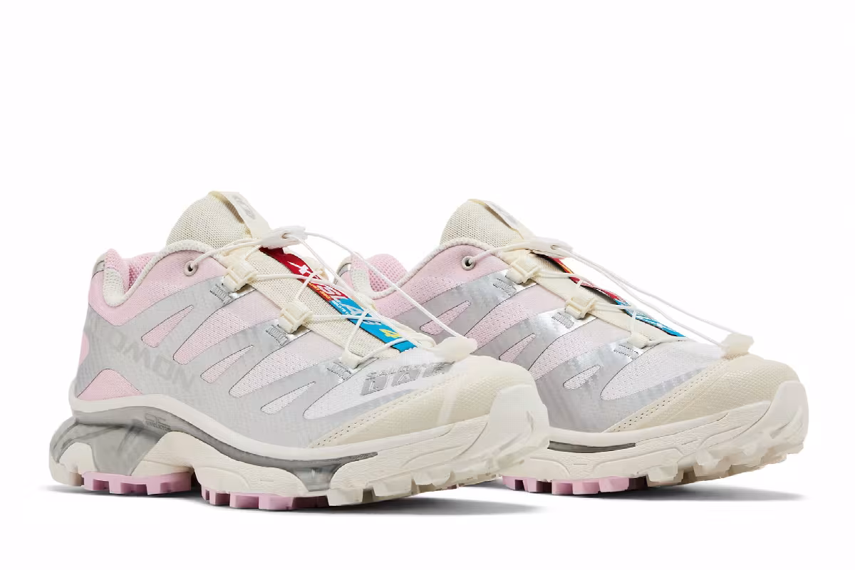 Salomon XT-4 OG Vanilla Ice Silver, view 9