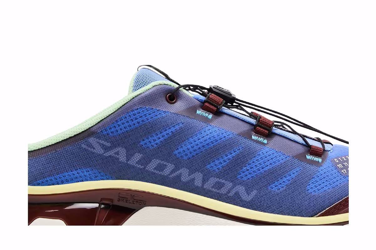 MM6 Maison Margiela x Salomon XT-4 Mule Ultramarine Rum Raisin, view 3