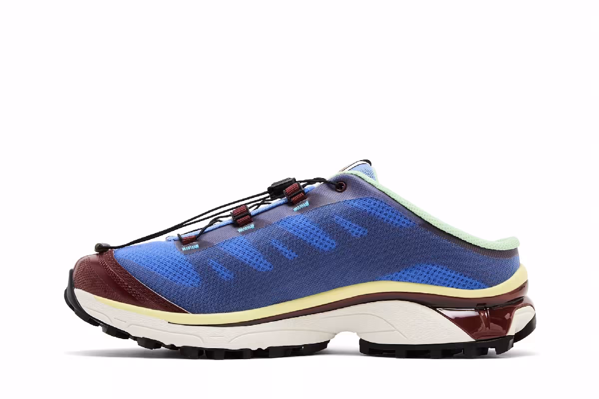 MM6 Maison Margiela x Salomon XT-4 Mule Ultramarine Rum Raisin, view 4