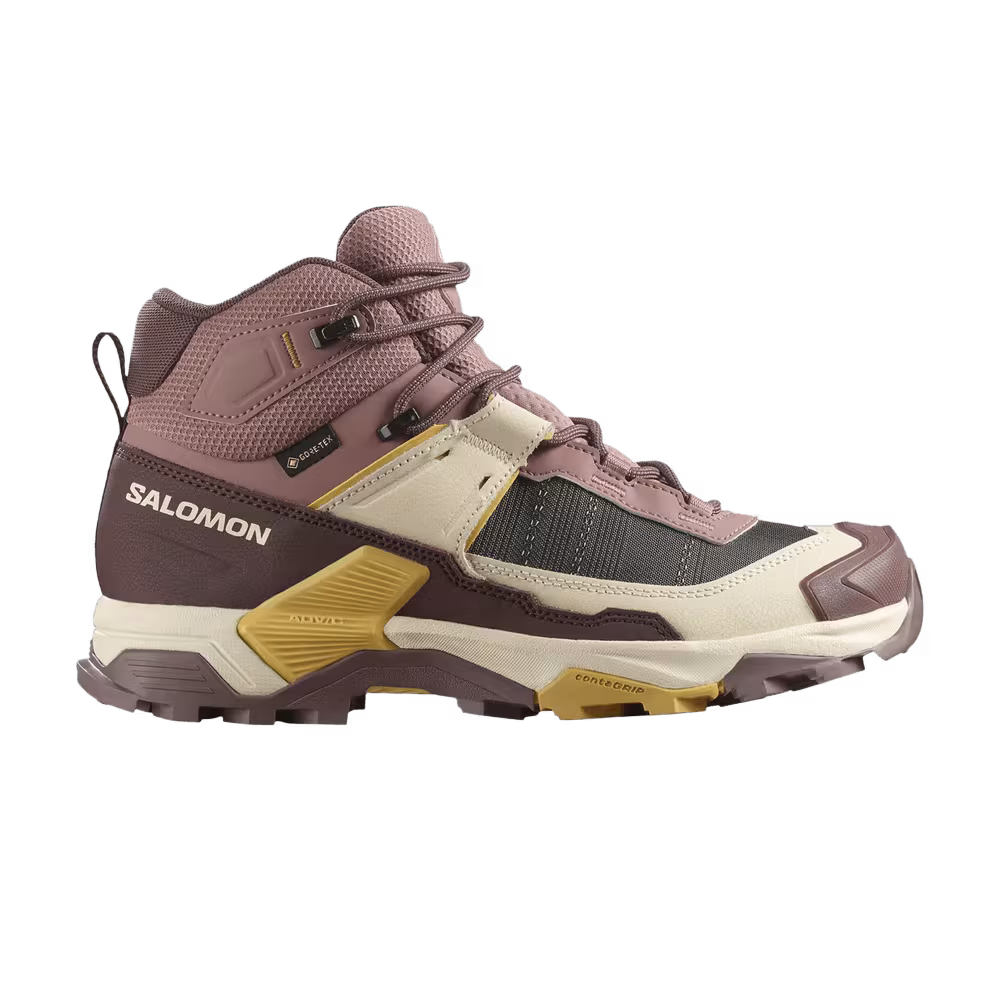 Salomon Women's X Ultra 5 Mid GORE-TEX Burlwood French Roast