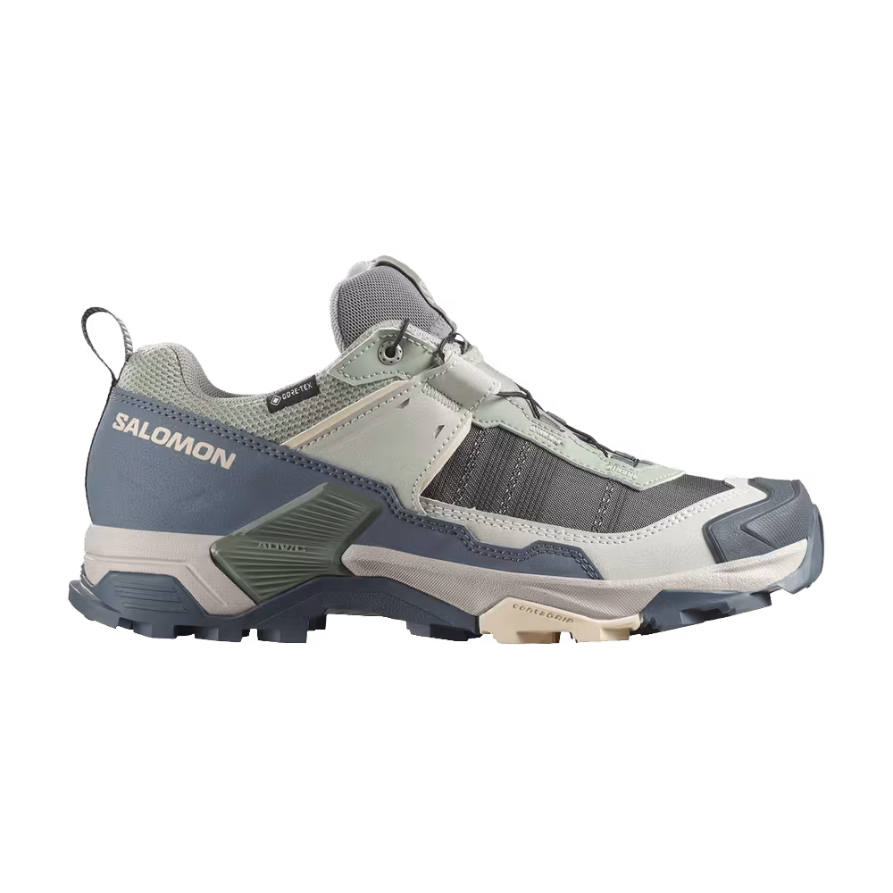 Salomon Women's X Ultra 5 GORE-TEX Seagrass Turbulence