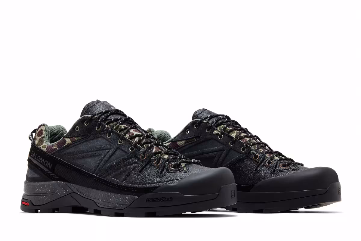 Carhartt WIP x Salomon X-ALP Black Camo, view 9
