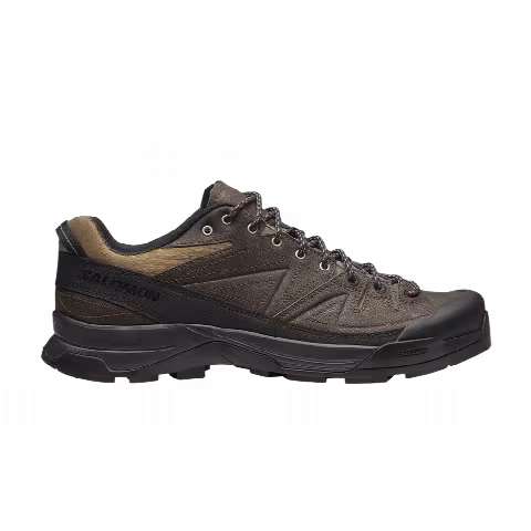 Salomon X-ALP Distressed Leather 'Dark Earth Black'