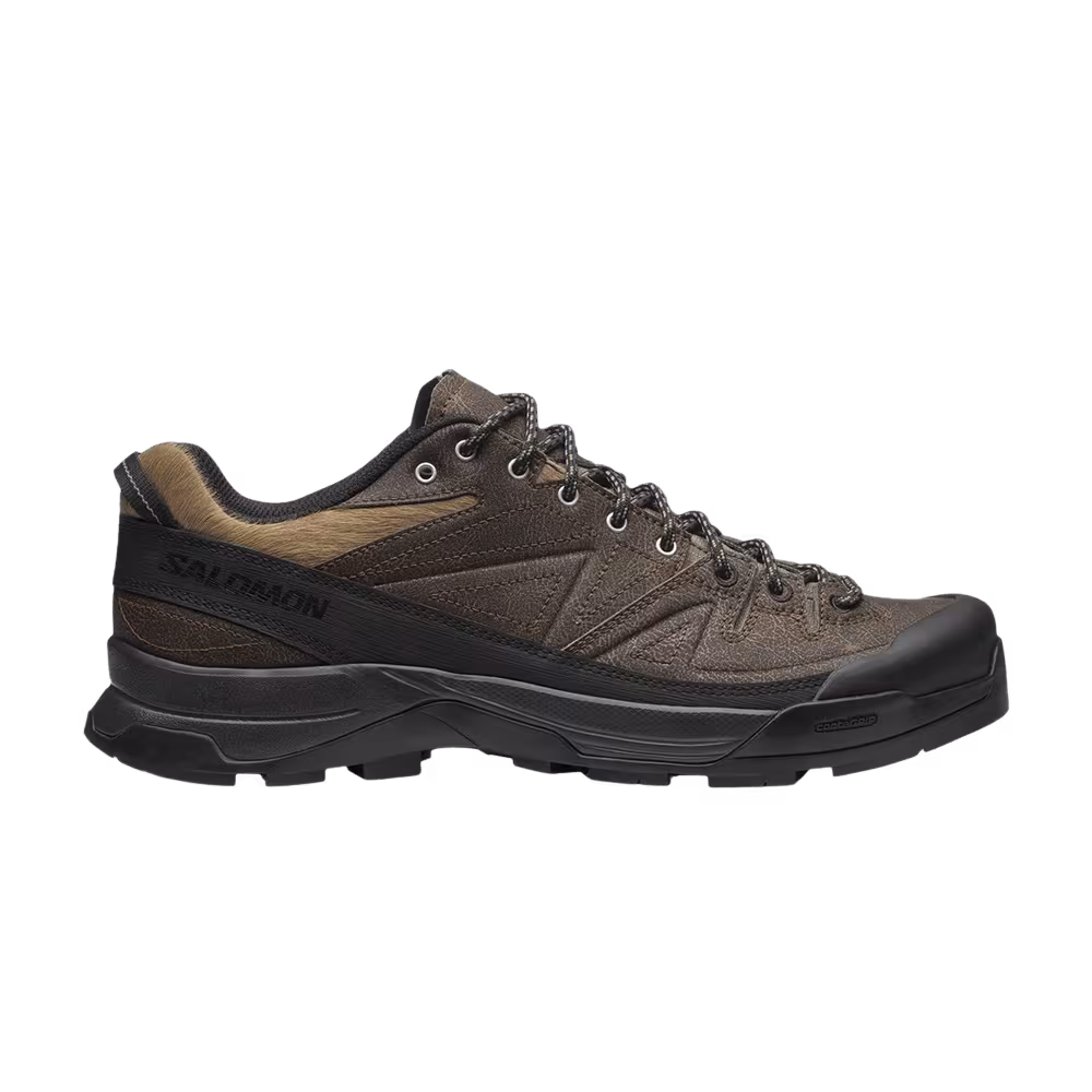 Salomon X-ALP Distressed Leather Dark Earth Black