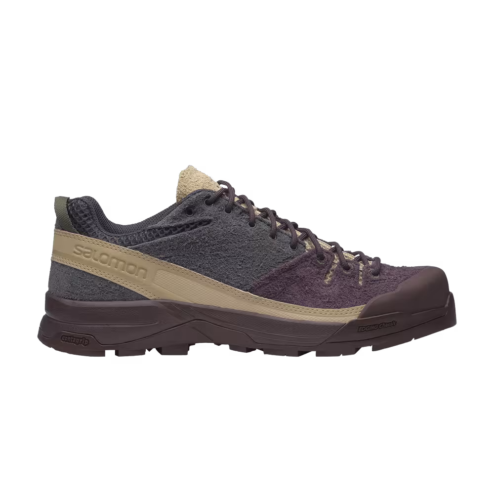 Salomon X-ALP Suede Plum Perfect Nine Iron