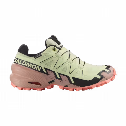Salomon Wmns Speedcross 6 GORE-TEX 'Lime Cream Mahogany Rose'