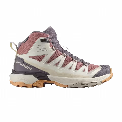 Salomon Wmns X Ultra 360 Edge Mid GORE-TEX 'Burlwood Vanilla Ice'