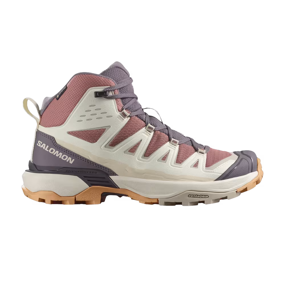 Salomon Women's X Ultra 360 Edge Mid GORE-TEX Burlwood Vanilla Ice