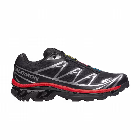 Salomon XT-6 'Black Fiery Red Silver'